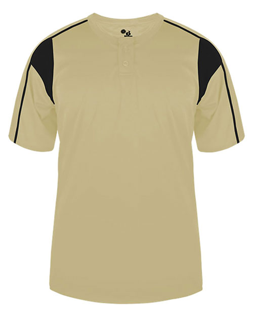 Alleson Athletic 7937 Men's B-Core Pro Placket Jersey at GotApparel