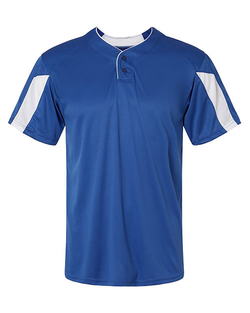 Alleson Athletic 7976 Men's Striker Placket at GotApparel