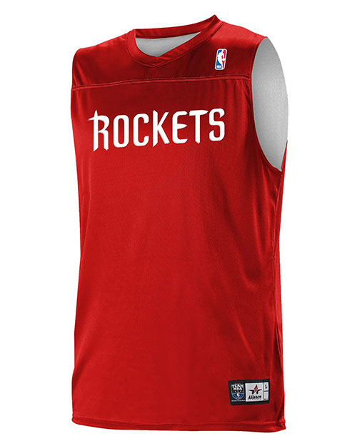 Alleson Athletic A105LA Men NBA Logo'd Reversible Game Jersey at GotApparel