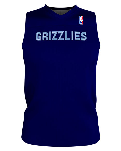 Alleson Athletic A105LA Men NBA Logo'd Reversible Game Jersey at GotApparel