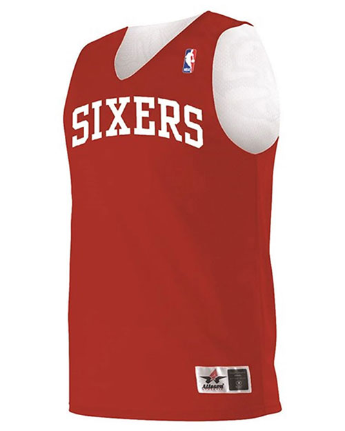 Alleson Athletic A115LA Men NBA Logo'd Reversible Jersey at GotApparel