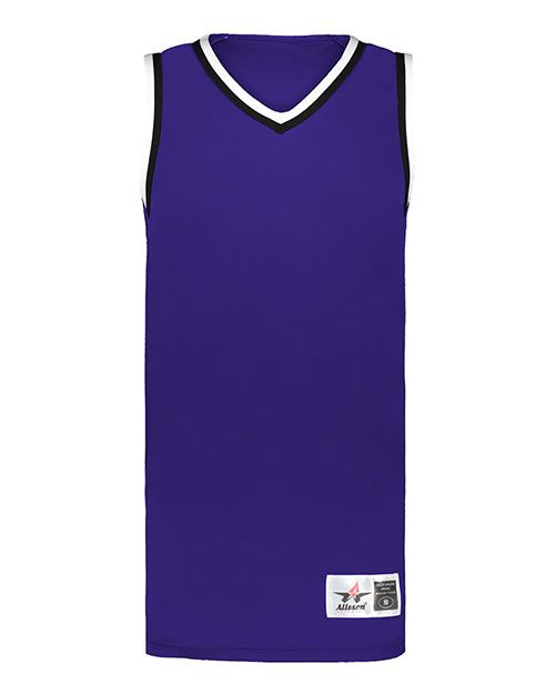 Alleson Athletic A53000 Youth Retro Basketball Jersey at GotApparel