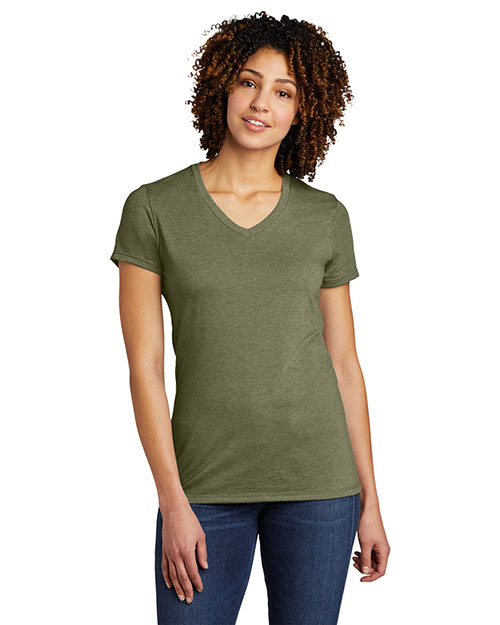 Allmade ® Women's Tri-Blend V-Neck Tee AL2018 at GotApparel