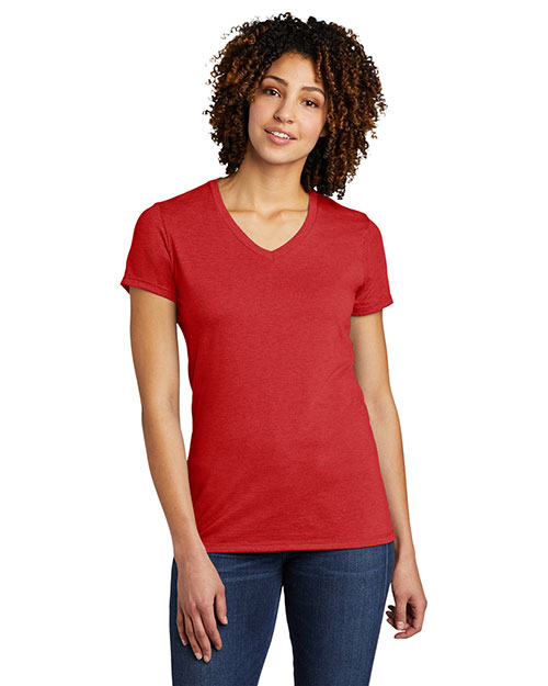 Allmade<sup> ®</Sup> Women's Tri-Blend V-Neck Tee AL2018 at GotApparel