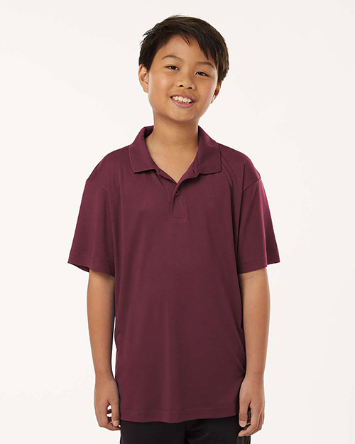 AllPro 41800Y Youth Pro-Lock Performance Polo at GotApparel