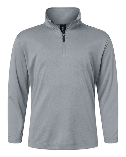 AllPro 41870Y Youth Pro-Lock Performance Quarter-Zip Pullover at GotApparel