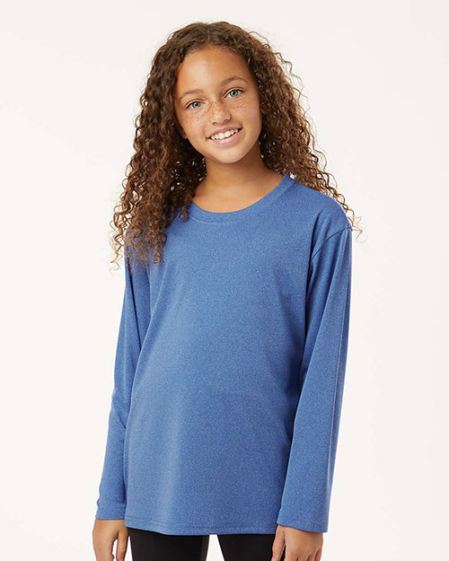AllPro 48400Y Youth Pro-Lock Performance Long Sleeve T-Shirt at GotApparel