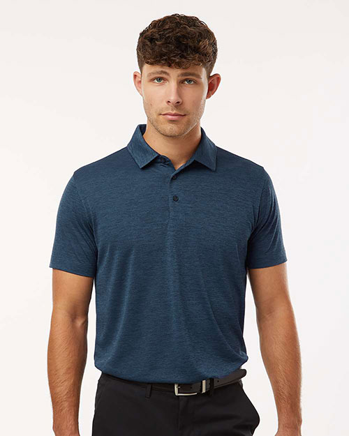 AllPro 4HM00 Men's Performance Mélange Polo at GotApparel