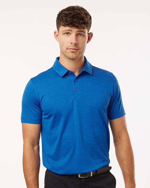 AllPro 4HM00 Men's Performance Mélange Polo at GotApparel