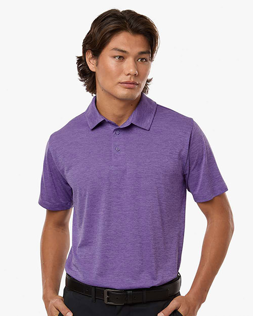 AllPro 4HM00 Men's Performance Mélange Polo at GotApparel
