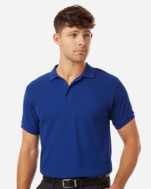 AllPro 62800T Men's Tall Pique Polo at GotApparel