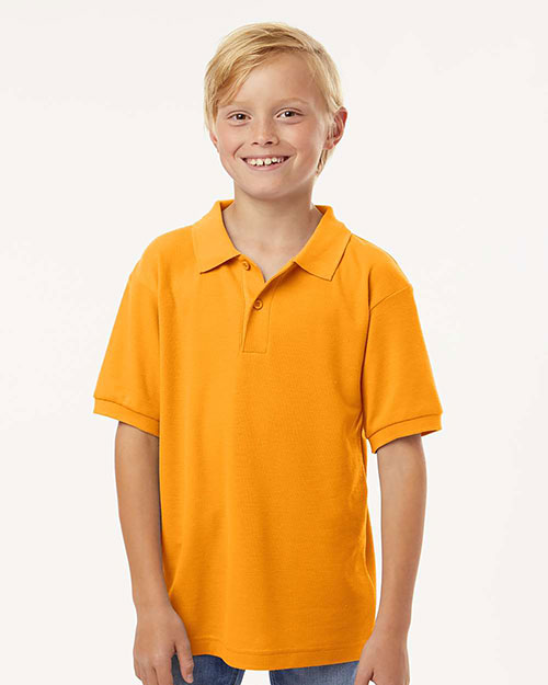 AllPro 62800Y Youth Pique Polo at GotApparel