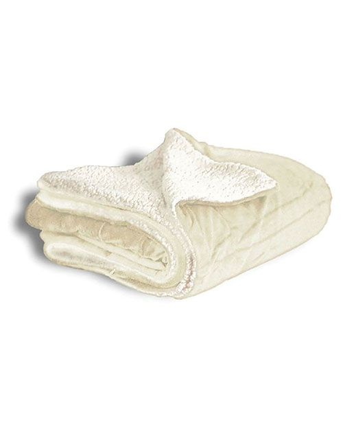 Alpine Fleece 8712 Unisex Micro Mink Sherpa Blanket at GotApparel