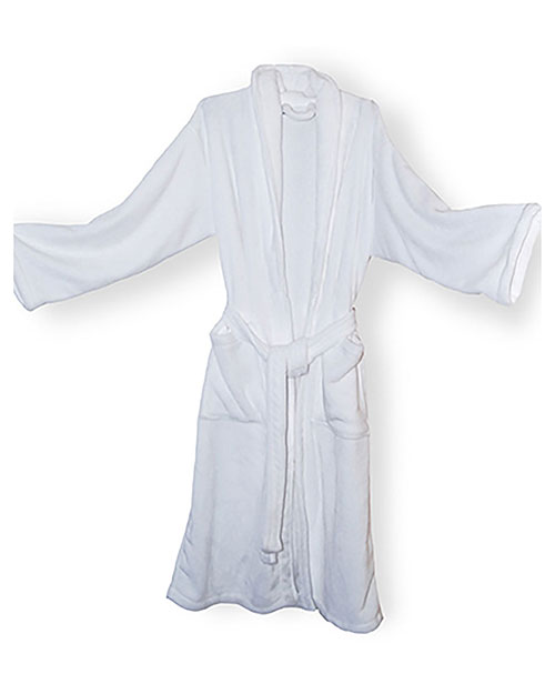 Alpine Fleece 8723 Unisex Mink Touch Luxury Robe at GotApparel