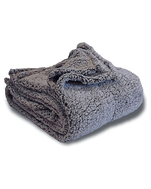Alpine Fleece 8729LB Frosted Sherpa Blanket at GotApparel