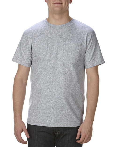 Alstyle AL1305 Adult 6 oz. 100% Cotton Pocket T-Shirt at GotApparel
