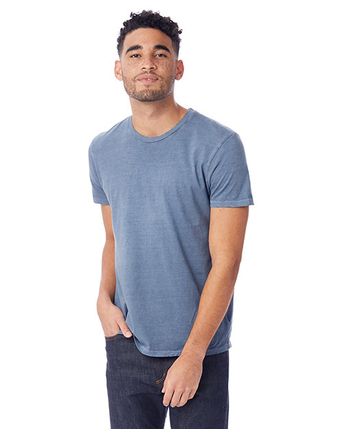 Custom Embroidered Alternative Apparel 04850C1 Men 3.69 oz. Heritage Garment-Dyed Distressed T-Shirt at GotApparel