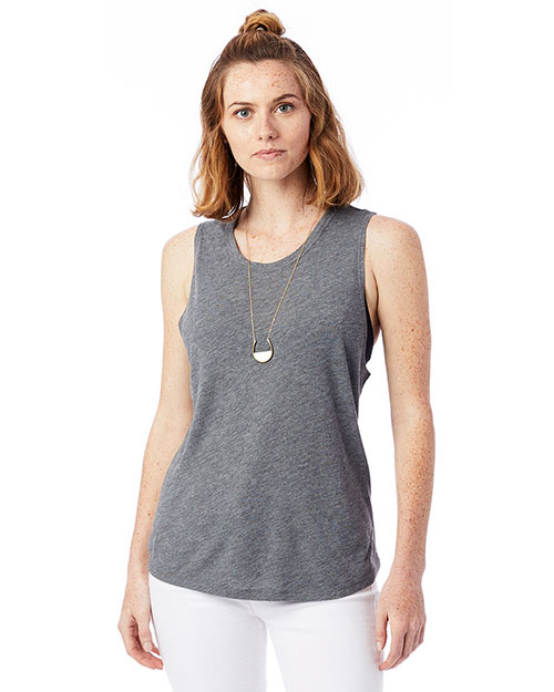 Custom Embroidered Alternative Apparel 3095B2 Ladies 3.1 oz. Slinky-Jersey Muscle Tank at GotApparel