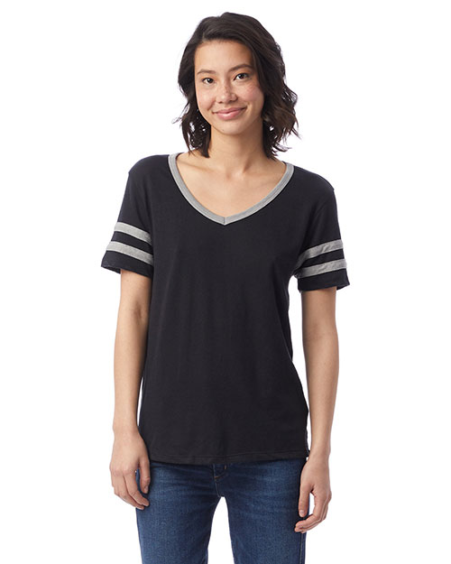 Custom Embroidered Alternative Apparel 5058BP Ladies 4.4 oz. Varisty T-Shirt at GotApparel