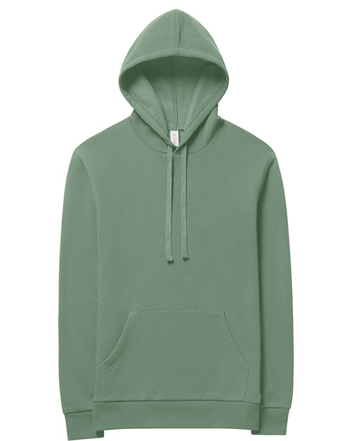 Custom Embroidered Alternative Apparel 8804PF Men Eco Cozy Fleece Pullover Hooded Sweatshirt at GotApparel
