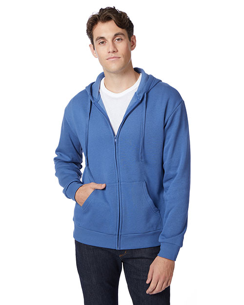 Alternative Apparel 8805PF Men Eco-Cozy Fleece Zip Hoodie at GotApparel