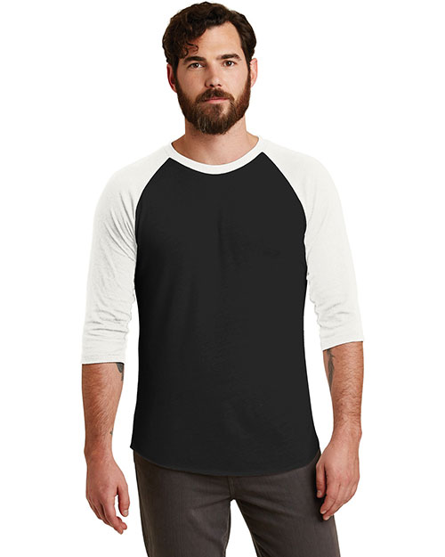 Custom Embroidered Alternative Apparel AA2089  Alternative Eco-Jersey™ Baseball T-Shirt. at GotApparel