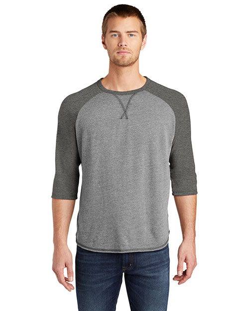 Alternative Apparel AA5057 Men 4.4 oz. Dugout 3/4-Sleeve Vintage 50/50 Tee at GotApparel