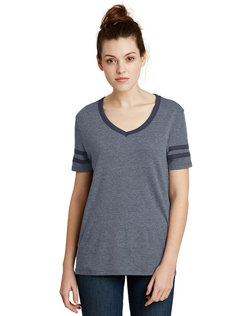 Alternative Apparel AA5058 Women 4.4 oz. Varsity Vintage 50/50 Tee at GotApparel