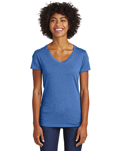 Alternative Apparel AA6046 Women 4.3 oz. Runaway Blended Jersey V-Neck Tee at GotApparel
