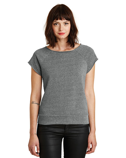 <b>DISCONTINUED</b> Alternative Women's Rehearsal Short Sleeve Pullover Sweatshirt. AA2823 at GotApparel