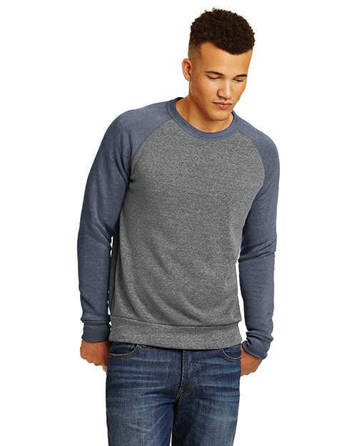 Alternative AA32022 Colorblock Eco Fleece Sweatshirt at GotApparel