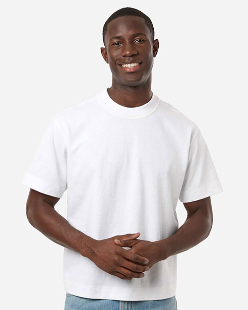 American Apparel 13ML0 Unisex Heavyweight Cotton Mid-Length Tee at GotApparel