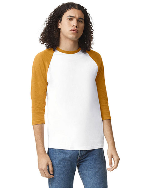 American Apparel 2003CVC  Unisex CVC Raglan T-Shirt at GotApparel