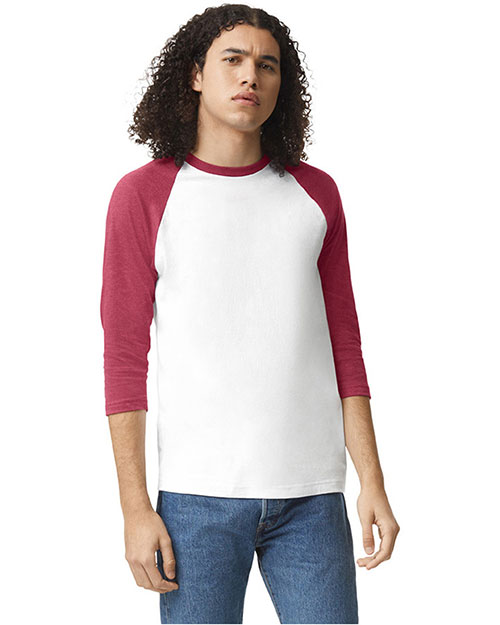 American Apparel 2003CVC Unisex CVC Raglan T-Shirt at GotApparel