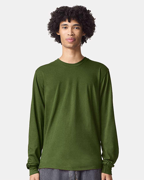 Custom Embroidered American Apparel 2007 Unisex Fine Jersey LongSleeve T-Shirt at GotApparel