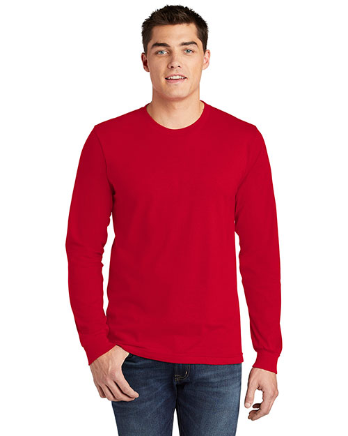 Custom Embroidered American Apparel 2007W Men 4.3 oz Fine Jersey Long-Sleeve T-Shirt at GotApparel