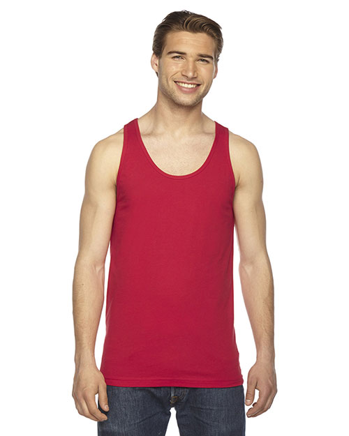 American Apparel 2408W Men 4.3 oz Fine Jersey Tank at GotApparel