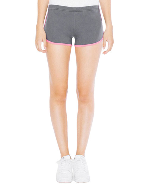 Custom Embroidered American Apparel 7301W Women Interlock Running Shorts at GotApparel