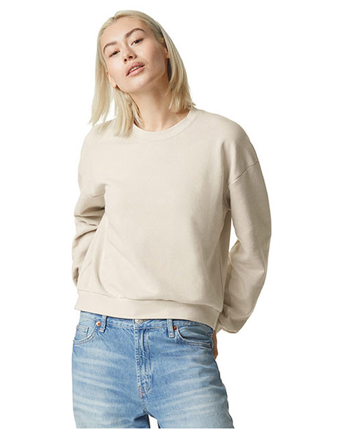 American Apparel RF494  Ladies' ReFlex Fleece Crewneck Sweatshirt at GotApparel