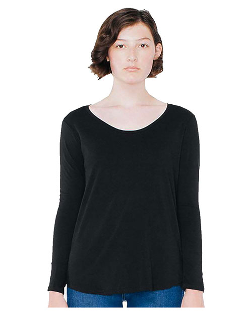 American Apparel RSA6304 Women 's Ultra Wash Long Sleeve Tee at GotApparel