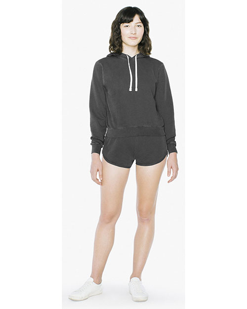 Custom Embroidered American Apparel TF304W Women French Terry Garment-Dyed Short at GotApparel