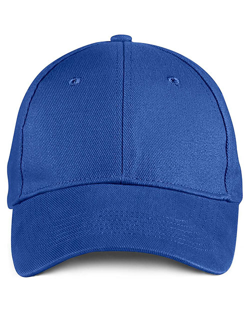Anvil 136 Unisex Solid Brushed Twill Cap at GotApparel