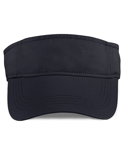 Anvil 158 Unisex Solid Lowprofile Twill Visor at GotApparel