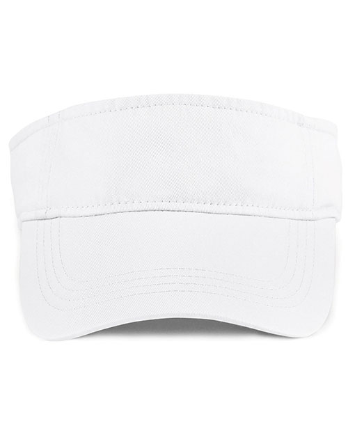 Anvil 158 Unisex Solid Lowprofile Twill Visor at GotApparel