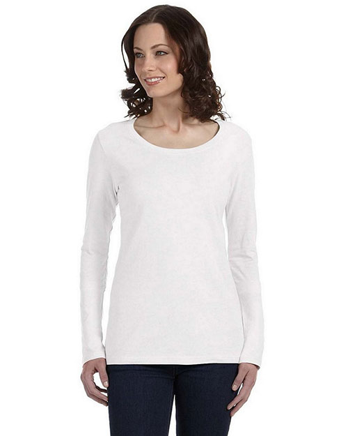 Anvil 399 Women Featherweight Long-Sleeve Scoop T-Shirt at GotApparel