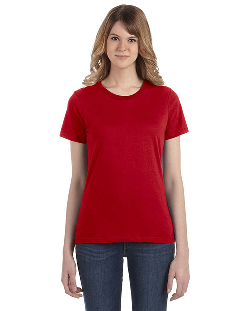 Anvil 880 Women Ringspun Fashion Fit T-Shirt at GotApparel