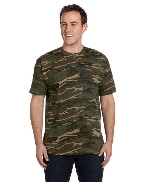 Anvil 939 Men Midweight Camouflage T-Shirt at GotApparel