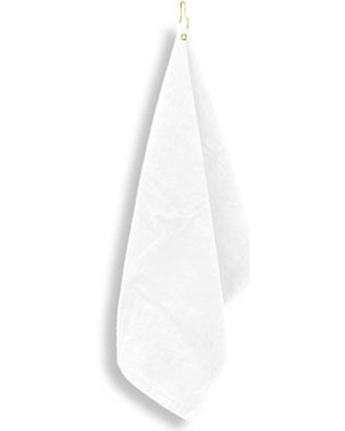 Anvil T68GH Unisex Deluxe Hemmed Hand Towel With Corner Grommet and Hook at GotApparel