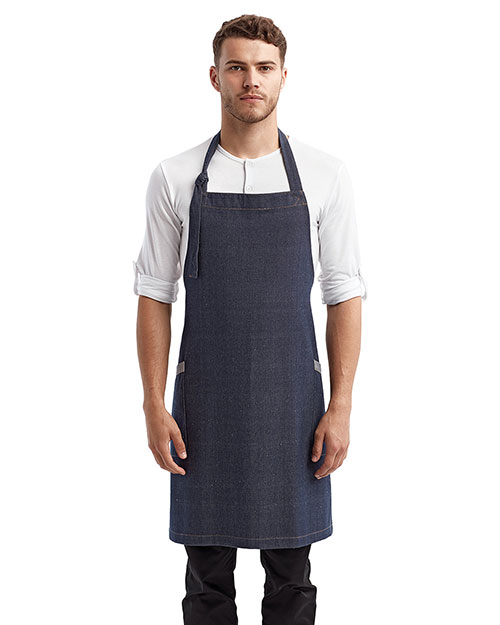 Artisan Collection by Reprime RP122 Unisex ‘Regenerate’ Sustainable Bib Apron at GotApparel