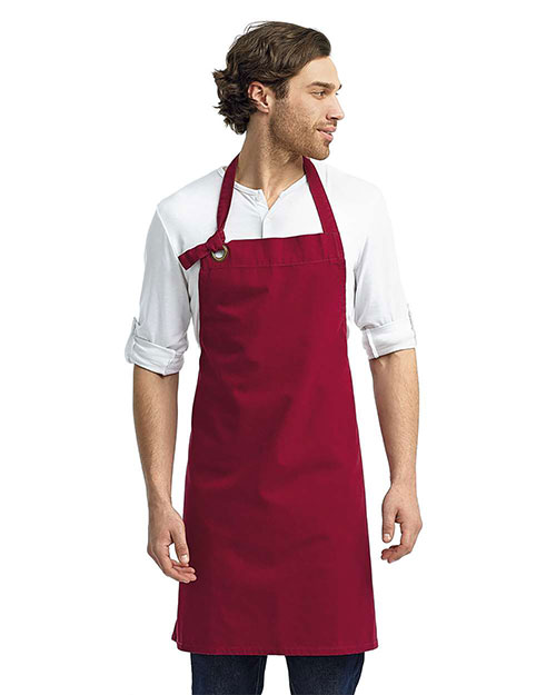 Artisan Collection by Reprime RP130 Unisex 9.5 oz Calibre Heavy Cotton Canvas Bib Apron at GotApparel
